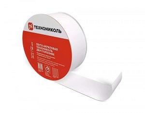 ЛЕНТА АКРИЛОВАЯ ТЕХНОНИКОЛЬ ДВУХСТОРОННЯЯ 25м*40мм