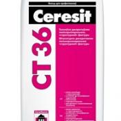 Декоративная штукатурка Ceresit CT 36 , 25кг (белая)