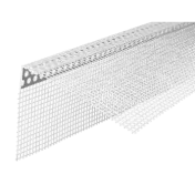 Профиль угловой ПВХ с армирующей сеткой 7,5х7,5   2,5 м, РФ