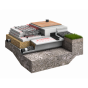 XPS CARBON ECO SP (УШП, Шведская плита)  2360Х580Х100-L, 5.48 м.кв. экструдированный пенополистирол