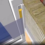 Профиль примыкающий оконный с армирующей сеткой 9 мм ПС-9С , 2,4м.п.,  Profil Systems