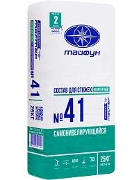 Тайфун Мастер №41 самонивелирующийся состав для стяжки , 25кг
