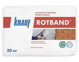 Knauf Rotband 30 кг,  РБ гипсовая выравнивающая штукатурка