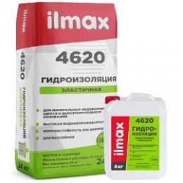 Гидроизоляция эластичная ilmax 4620 (двухкомпонентная) 24 кг и 8 кг