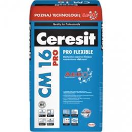 Клей для плитки (крупноформатной) CERESIT CM 16 PRO, 20 кг