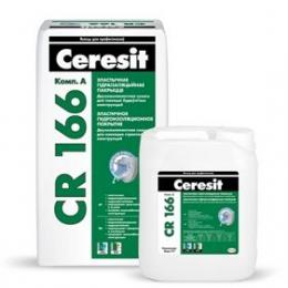 Эластичное гидроизоляционное покрытие Ceresit CR 166, 32кг