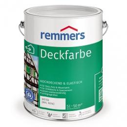 Краска премиум-класса для деревянных фасадов и интерьеров Remmers Deckfarbe, 5л