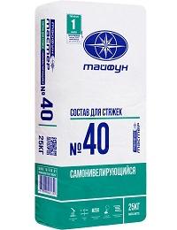 Тайфун Мастер №40 самонивелир для стяжки , 25кг
