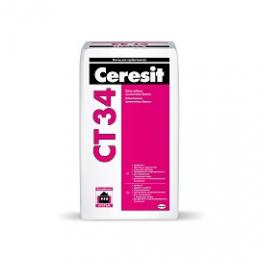 Цементная шпатлевка белая Ceresit СТ 34  25 кг