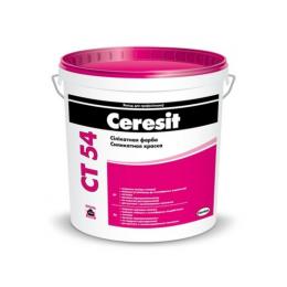 Ceresit CT 54, 15л силикатная водно-дисперсионная краска