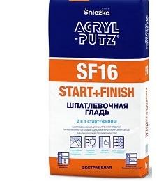 Шпатлевка  ACRYL-PUTZ SF16, 15 кг, РБ