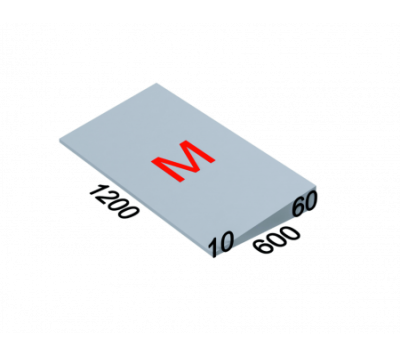 Экструдированный пенополистирол XPS CARBON PROF SLOPE-8,3%   ЭЛЕМЕНТ M