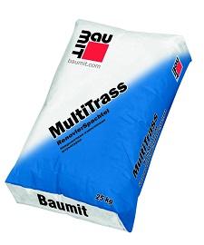Ремонтная шпатлевка  Baumit MultiTrass, 25кг,   Россия