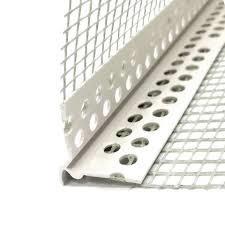 Профиль угловой ПВХ с армирующей сеткой 10х15,  3 м