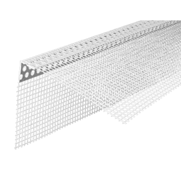 Профиль угловой ПВХ с армирующей сеткой 7,5х7,5   2,5 м, РФ