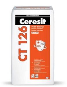 Ceresit CT 126, гипсовая шпатлевка 20 кг
