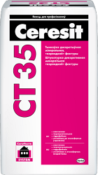 Ceresit CT 35 (короед) цементная декоративная штукатурка  25кг