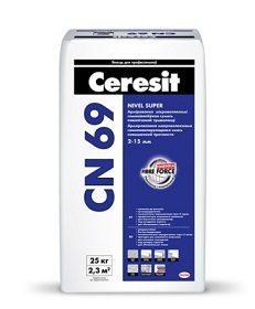 Самонивелирующая смесь для стяжки Ceresit CN 69, 25кг