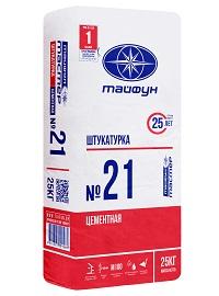 ТАЙФУН МАСТЕР №21 штукатурка цементная выравнивающая, 25кг