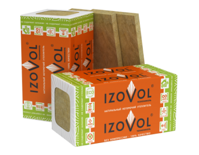 Утеплитель IZOVOL Ф-140, 1200Х600Х30 мм, (8 плиты, 5,76 кв.м)